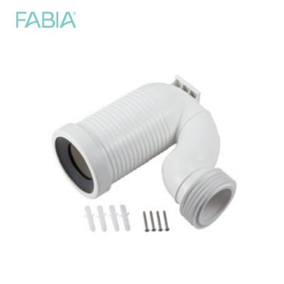 China Modern water tank accessories bend white plastic elbow drainage pipe pp fitting drain pipe S from durable tank for sale