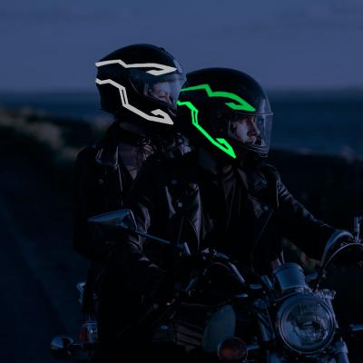 China PP/Plastic LED Sticker Motorcycle Helmet Light USBled Light Bar Led Motorcycle Helmet Light for sale