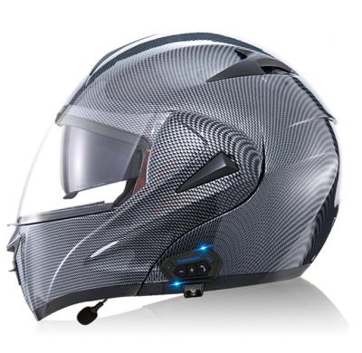 China Unisex/both men and women wholesale electric motorcycle bluetooth helmet dual full lens off-road custom motorcycle helmet for sale