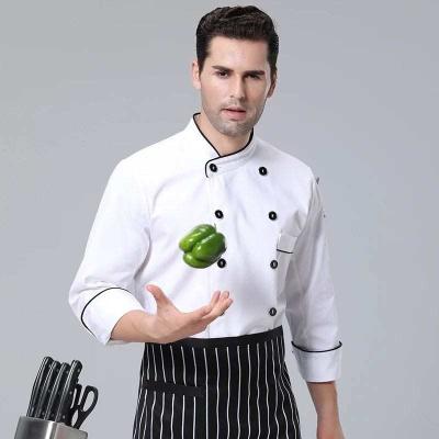 China Sweating And Breathable Warm Selling Master Chef Kitchen_chef Denim Jacket With OEM / One-stop Service for sale