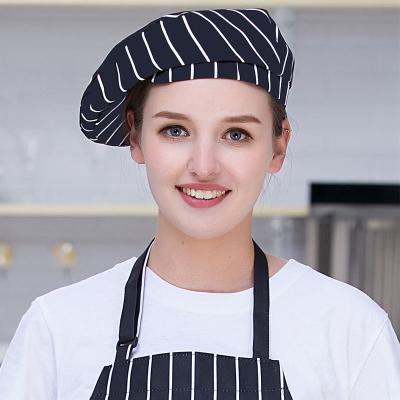 China restaurant & Fashionable Bar Beret Hat For Chef Waiter With Wholesale Price for sale