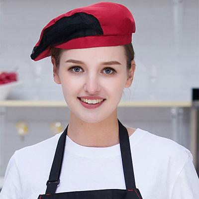 China restaurant & Bar Customized Custom Chef Beret Hat For Waiter Fast Shipping for sale