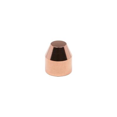 China Spot Welding Machine Good Quality Round Spot Welding Electrode Cap Tip Resistance Welding Electrode Material 20*22mm for sale