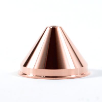 China High Quality Tellurium Plasma Cutting Torch Consumables Parts Shield Cap 0558006141 Pint 36 Copper New for sale