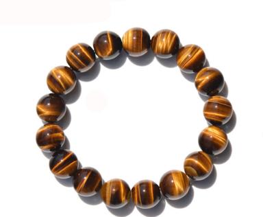 China Fashion factory hot sale natural tiger eye bracelet for man for sale