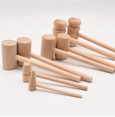 China China Crab Mallet Seafood Lobster Shellfish Cracker Hardwood Hammer for sale