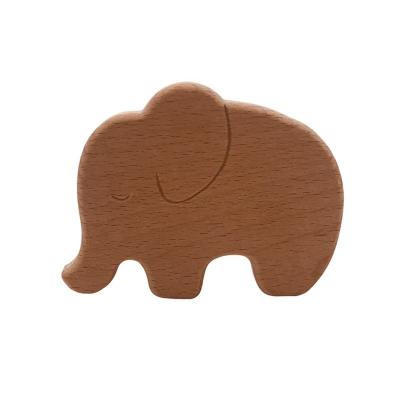 China Europe Baby Teether Eco Friendly Animal Safe Wood Rings Teether Wooden Teeth Care Pendant Toys for sale