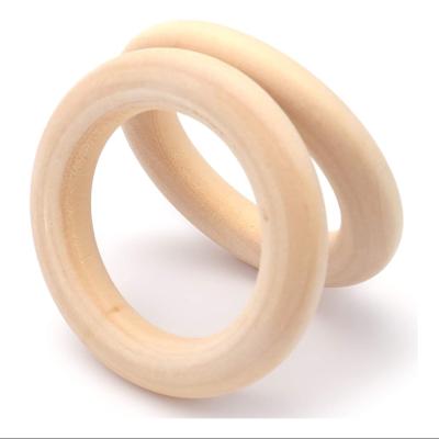 China Europe Lotus Wood Ring Circle Ring Unfinished Wood Jewelery Craft Natural Wood Ring 20mm-125mm for sale