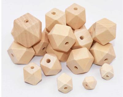 China For Jewelry Making Fashionable Good Quality Wholesale Wooden Beads, Hexagon Beads For Jewelry Making for sale