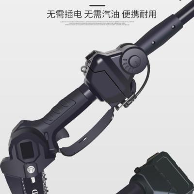 China Anti-slip Cordless Garden Tool  Electric Chain  Saws With Long Pole Chain Saw Hedge And Grass Trimmer for sale