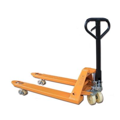 China Hotel manufacturers the direct sale of Hyundai manual forklift durable electric pallet truck for sale