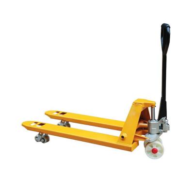 China Hotels Sell High Quality Good Prices Hydraulic Lifting Forklift Manual Pallet Truck for sale