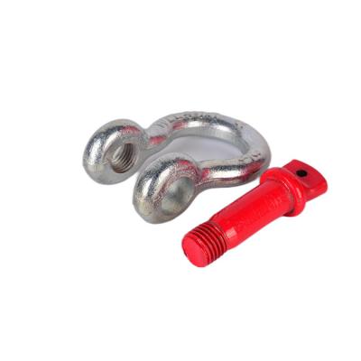 China Cheap and High Quality Heavy Industry Tow Shackle Pin Washers Securely D-rings Connect for sale