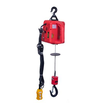 China Building Material Stores Traction 500kg Portable Electric Hoist Hot Selling Portable Electric Hoist Lifting Chain Hoist For High Construction for sale