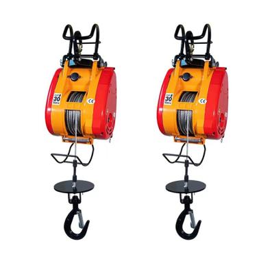 China Wholesale High Quality Mini Electric Hoist 230kg Wire Rope Portable Electric Hoist From Building Material Stores for sale