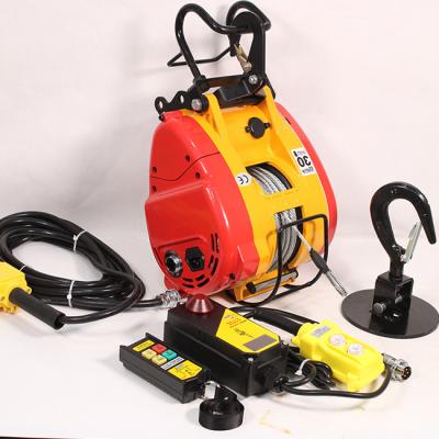 China Building Material Stores High Quality Single-hole 230kg Cordless Portable Electric Chain Hoist For High Construction for sale