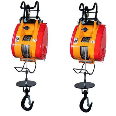 China Building Material Stores New Arrival 30m-60m Height 230kg Single-hole Miniature Electric Chain Hoist for sale