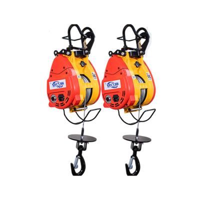 China Building Material Shops Good Price Electric Hoist 280kg Single-hole Remote Control Electric Strong Technology Electric Chain Hoist for sale