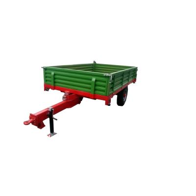 China Farm Trailer OEM CE Certificate Tractor Mounted Implements Trailer Farm Agricultural Trailer With Air Brake for sale