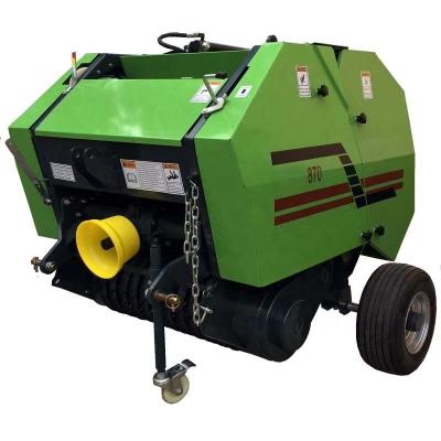 China Farms CE Tarctor Standard Machine Small Round Straw Baler Mini Round Hay Baler for sale