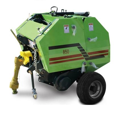 China Hay Baler Tractor Mounted PTO Round Mini Grass Baler Hay Baler Mini Mini Hay Baler Round Baler Machine For Sale for sale