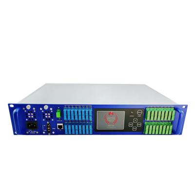 China FTTH Fullwell FTTH Optical combiner of WDM EDFA of GPON and CATV in 32 ports 20dBm for sale