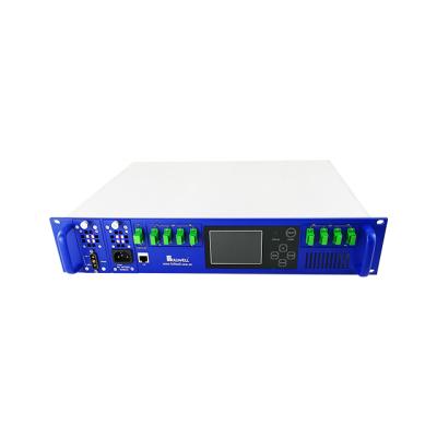 China Hot Sale 1550nm EDFA / Port Multi Amplifier FTTH Fullwell 8 Output Optical For HFC And FTTH for sale