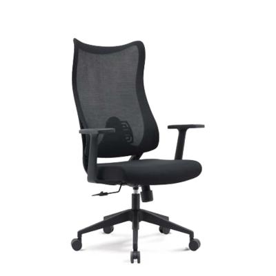 China Office Furniture Wholesale Hot Selling Cheap Ergonomic Black One-Stop Chair (Height) for sale