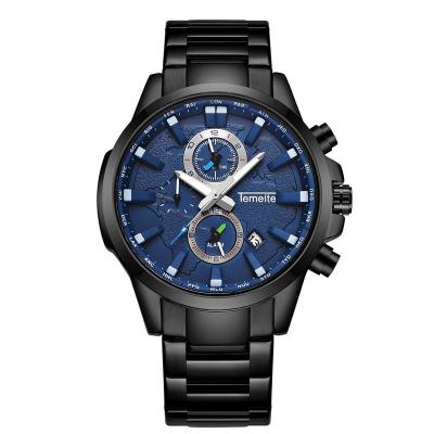 China 2021 Top Brand Luxu Military Watches Chronograph Temeite Quartz Mens Watches for sale