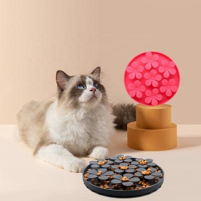 China Waterproof Stimulating mental training boredom treat interactive puzzles games dog toy cat food slow feeding toy snuffle mat for pets for sale