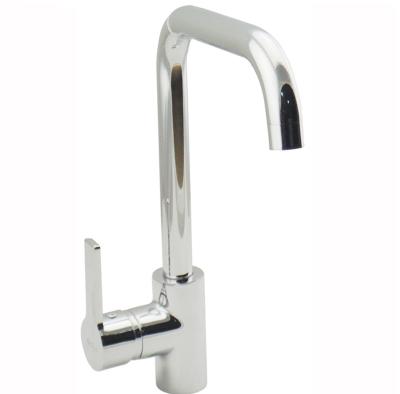 China Other Minimalism 90 Degree Single Lever Deck Mounted Kitchen Faucets 9411 for sale