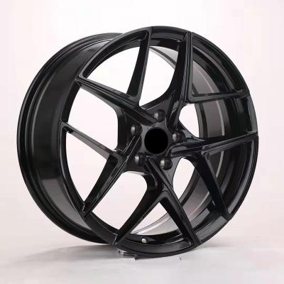 China Luxury Racing Design 17 Mesh 18 19 Inch Wheel 5x120 5x112 5x114.3 7J 9J 8J ET35 5hole Cheap Style Alloy Casting Passenger Car Wheel Rims for sale