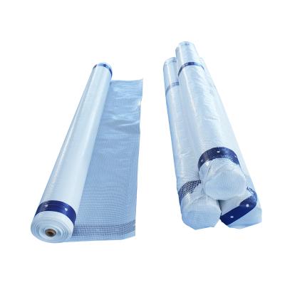 China USA Market 20*100feet 6mil Polyethylene Reinforced Scaffolding Twine Sheeting Polyethylene Reinforced Sheeting for sale