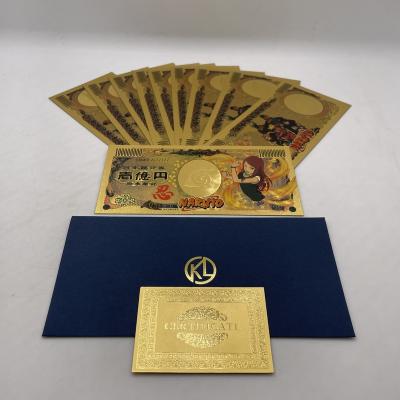 China Hot Selling Europe Non-Currency Film Prop Money US $20 10 5 2 1 Dollar Gold Foil Clad Banknote for sale