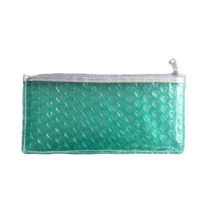 China Fashion Heart Shape Glitter Pvc Cosmetic Make Up Bag for sale