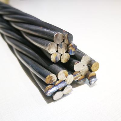 China Low Price 15.24mm High Tensile High Quality PC Wire 1*7 Steel Wire / PC Steel Wire for sale