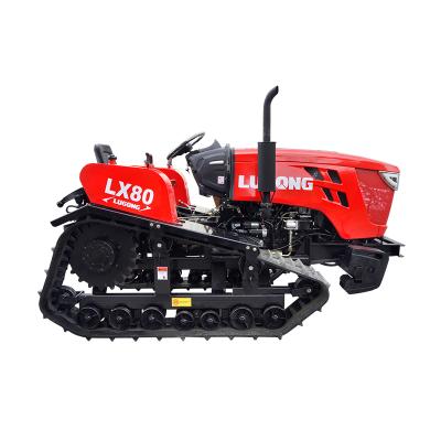 China Ariculture Farm Orchard Crawler Tractor Small Rotary Cultivate Mini Crawler Tractor for sale