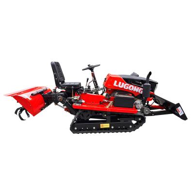 China Hotels Crawler Cultivator Rotary Crawler Pastoral Management Machine for sale