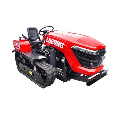 China 2022 Ariculture Machine Farm Equipment Mini Crawler Tractor Agricultural 50hp Price for sale