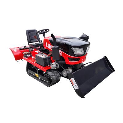 China Wholesale Ariculture Crawler Dozer Lawn Tractor Orchard Cultivators Tractor China for sale