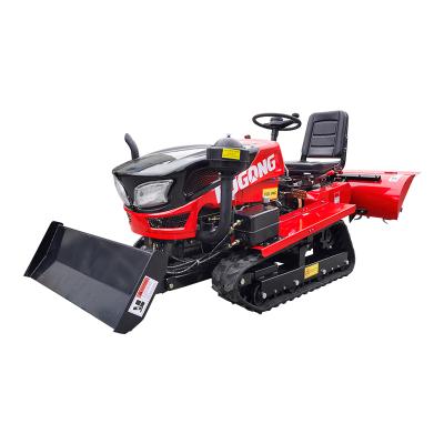 China Ariculture Digging And Land Clearing Mulcher Machine For Mini Tractors for sale