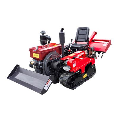 China High Quality Agri Cultivator 25 Hp Mount Mini Farm Agricola Crawler Tractors Trucks for sale