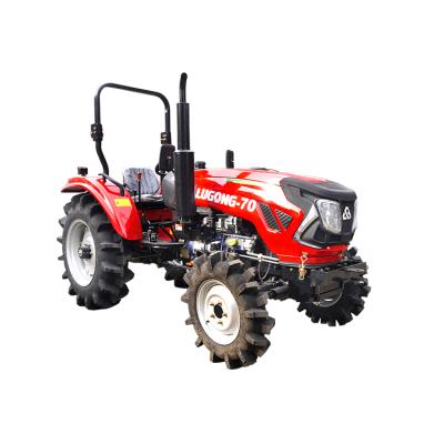 China 70HP Agricultural Tractor 4x4 Diesel Mini Tractor China Farm Tractor Price for sale