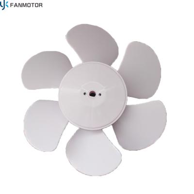 China Hotel Rack Table Fan Parts Wind Plastic Fan Blades 3 for sale