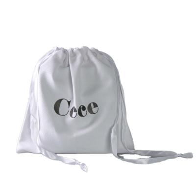 China Wholesale Promotion Durable Cotton Drawstring Jewelry Bag With Logo Printing Customized for sale