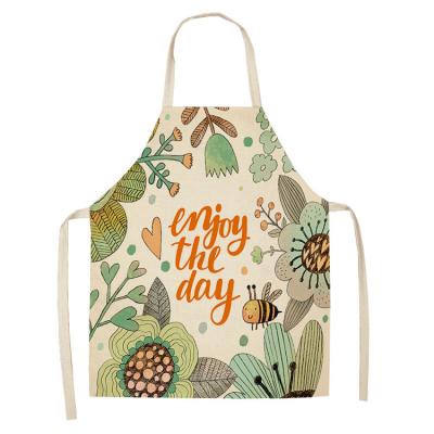 China Hot Sale Factory Supply Handled Custom Printed Cute Cotton Lead Apron for sale