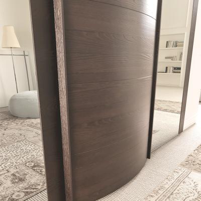 China (Other) Customized Adjustable Mirror Wardrobe Sliding Door Furniture Wooden Ready Made Wardrobe For Bedroom for sale