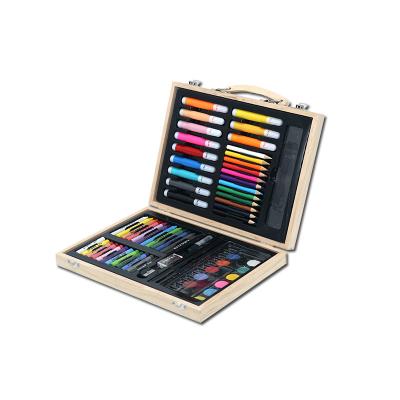 China painting & Deluxe and Professional 67-Piece Drawing Art Set in Wooden Box for Kids and Adults for sale