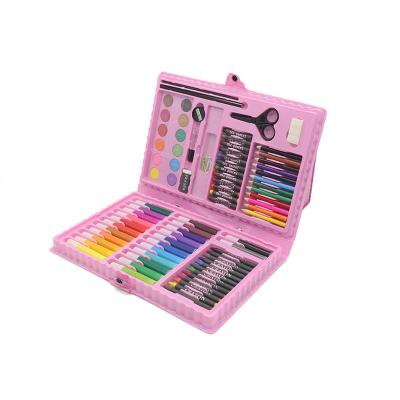 China Drawing& Painting Inspiration Art Case 86Pieces Art Set Promotion Gifts for Kids for sale