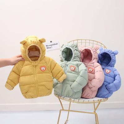 China Autumn and winter breathable children's cotton padded coat 0-4 years old men's and women's baby children's cotton coat cotton jacket for sale